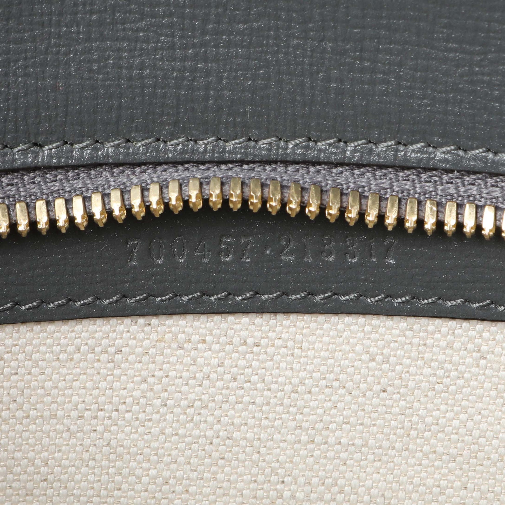 Exclusive Gucci Grey Calfskin Large Horsebit 1955 Shoulder Bag — Lifestyle View