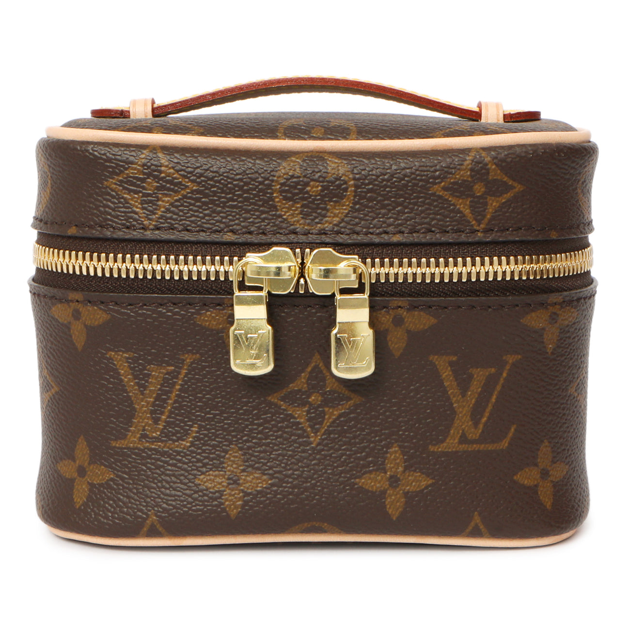 Exclusive Louis Vuitton Monogram Nice Nano — Front View