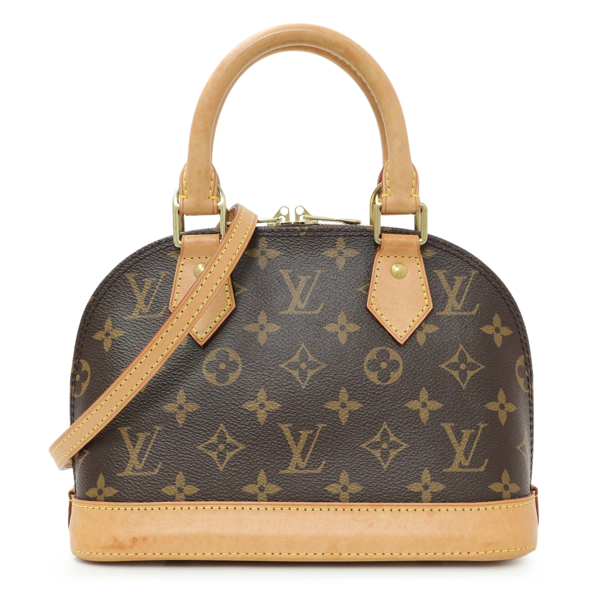 Exclusive Louis Vuitton Monogram Alma BB — Front View