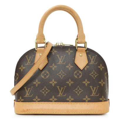 Exclusive Louis Vuitton Monogram Alma BB — Front View