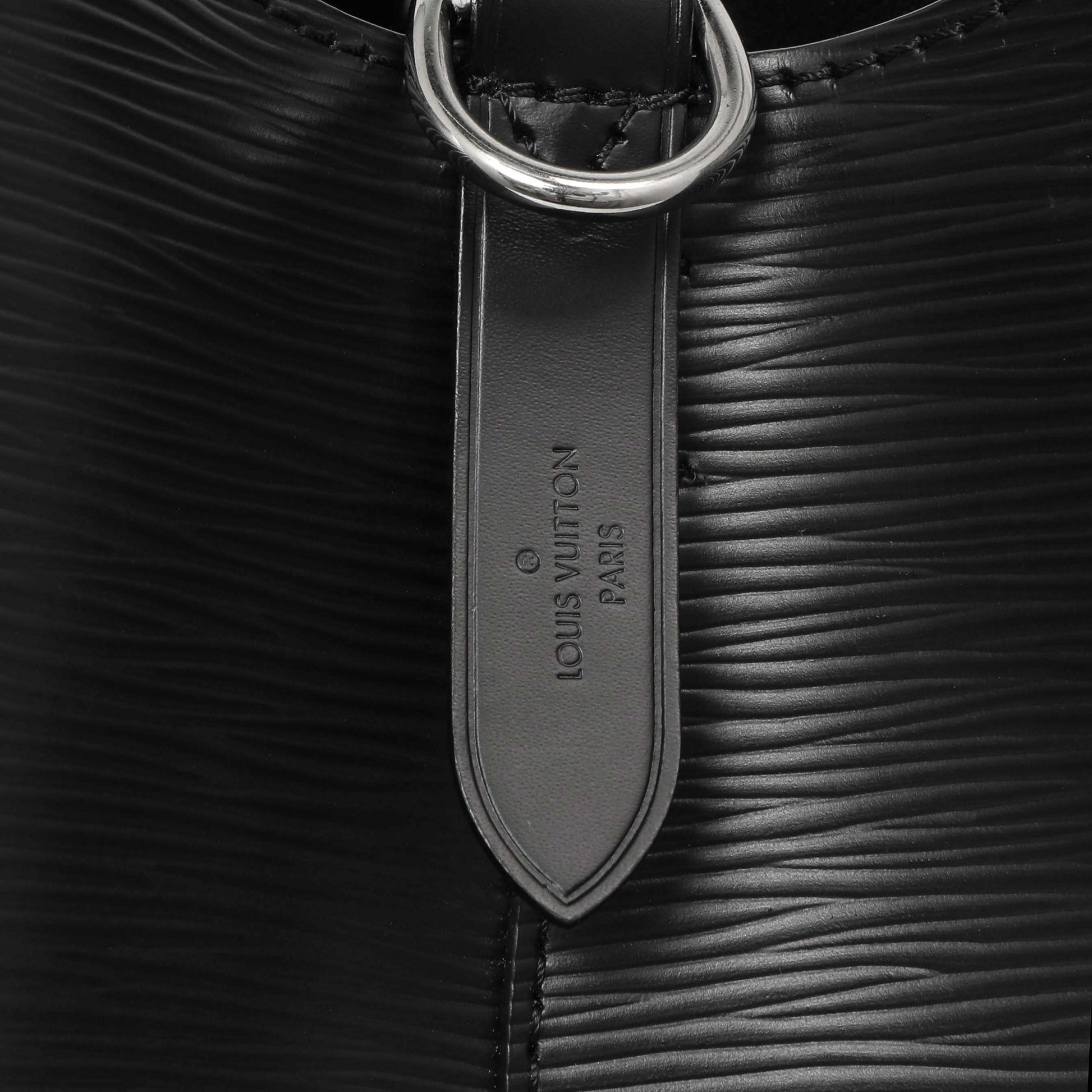 Exclusive Louis Vuitton Black Epi NeoNoe — Alternate View 10