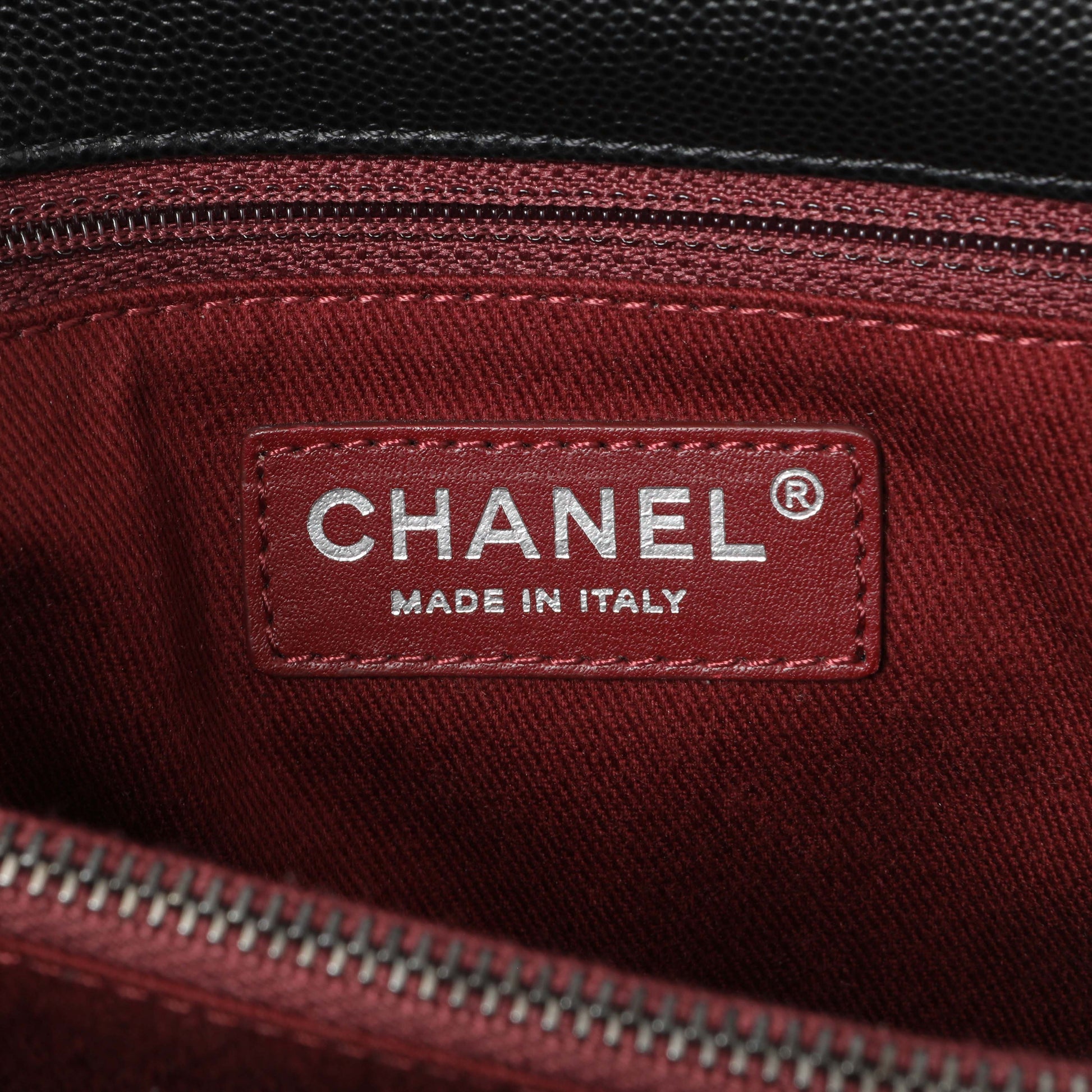 Exclusive Chanel Black Quilted Caviar Small Coco Handle — Alternate View 9