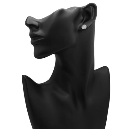 Exclusive Tiffany & Co. Sterling Silver Notes Earrings — Back View