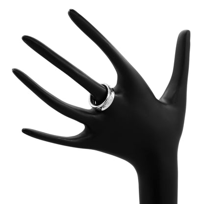 Exclusive Tiffany & Co. Sterling Silver 1837 Band Ring — Back View
