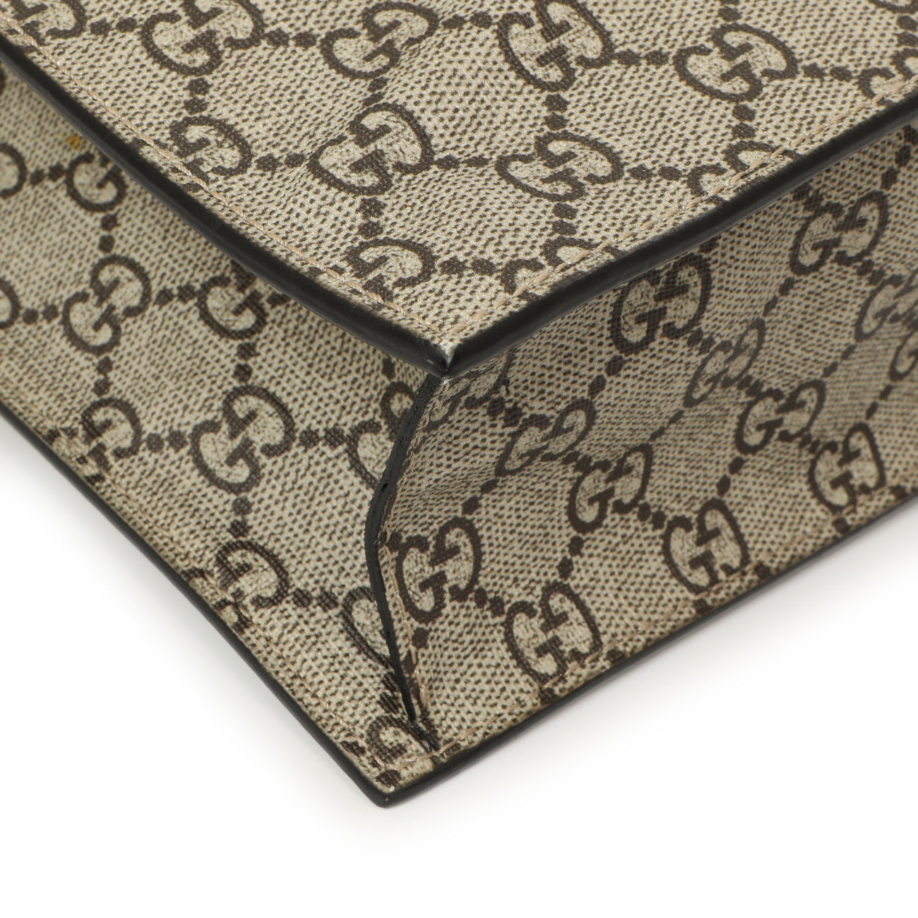 Exclusive Gucci Soft GG Supreme Monogram Blind For Love Vertical Tote — Top View