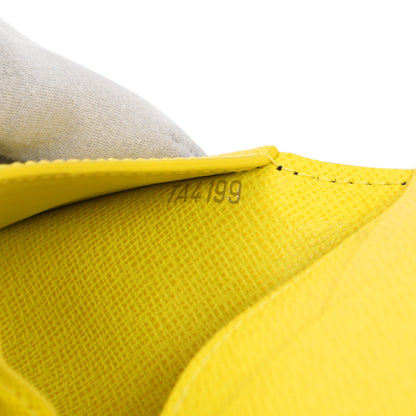 Exclusive Louis Vuitton Damier Graphite Yellow Logo Pocket Organizer — Lifestyle View