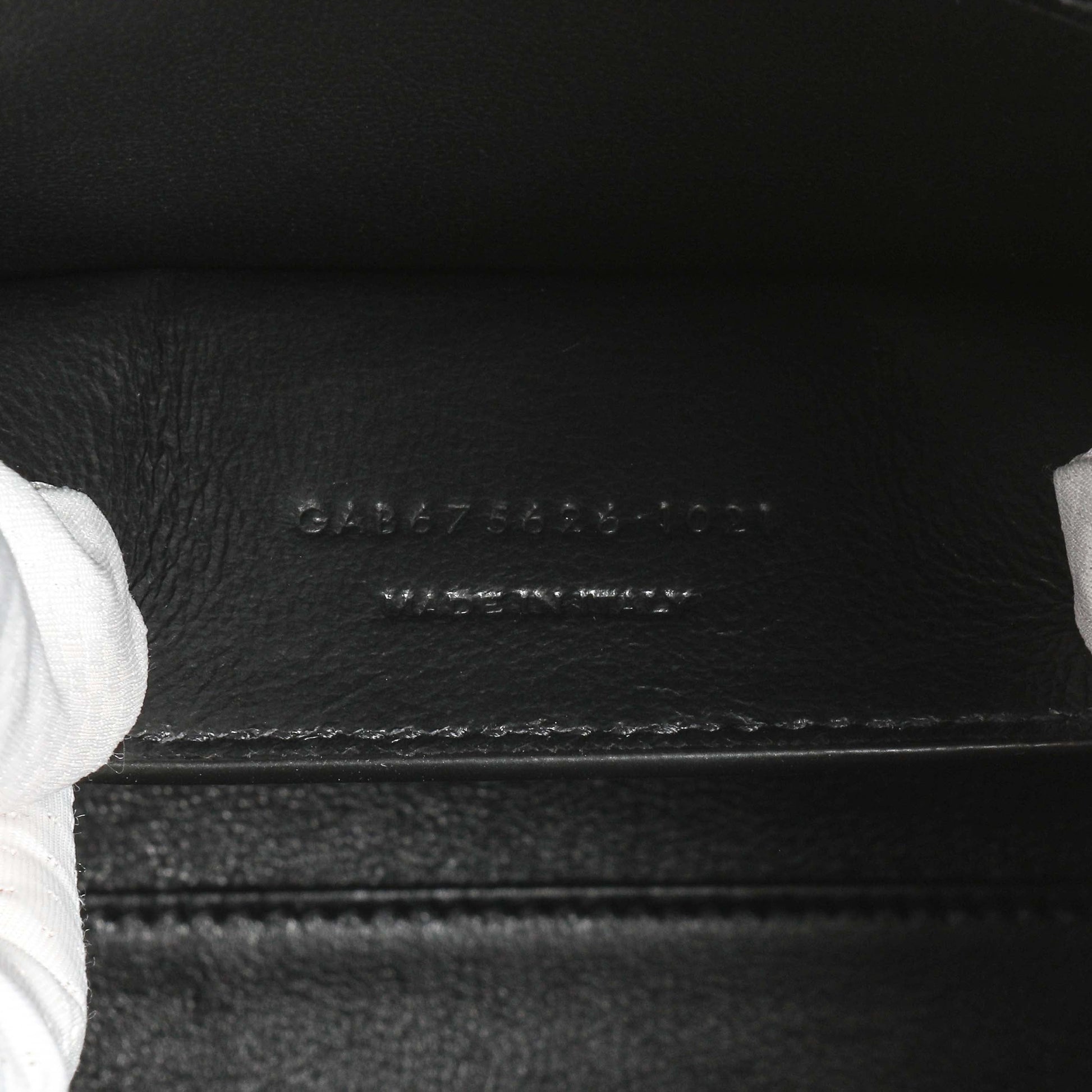 Exclusive Saint Laurent Black Smooth Calfskin Manhattan Shoulder Bag — Lifestyle View