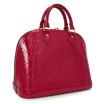 Exclusive Louis Vuitton Rose Indien Vernis Alma PM — Side View