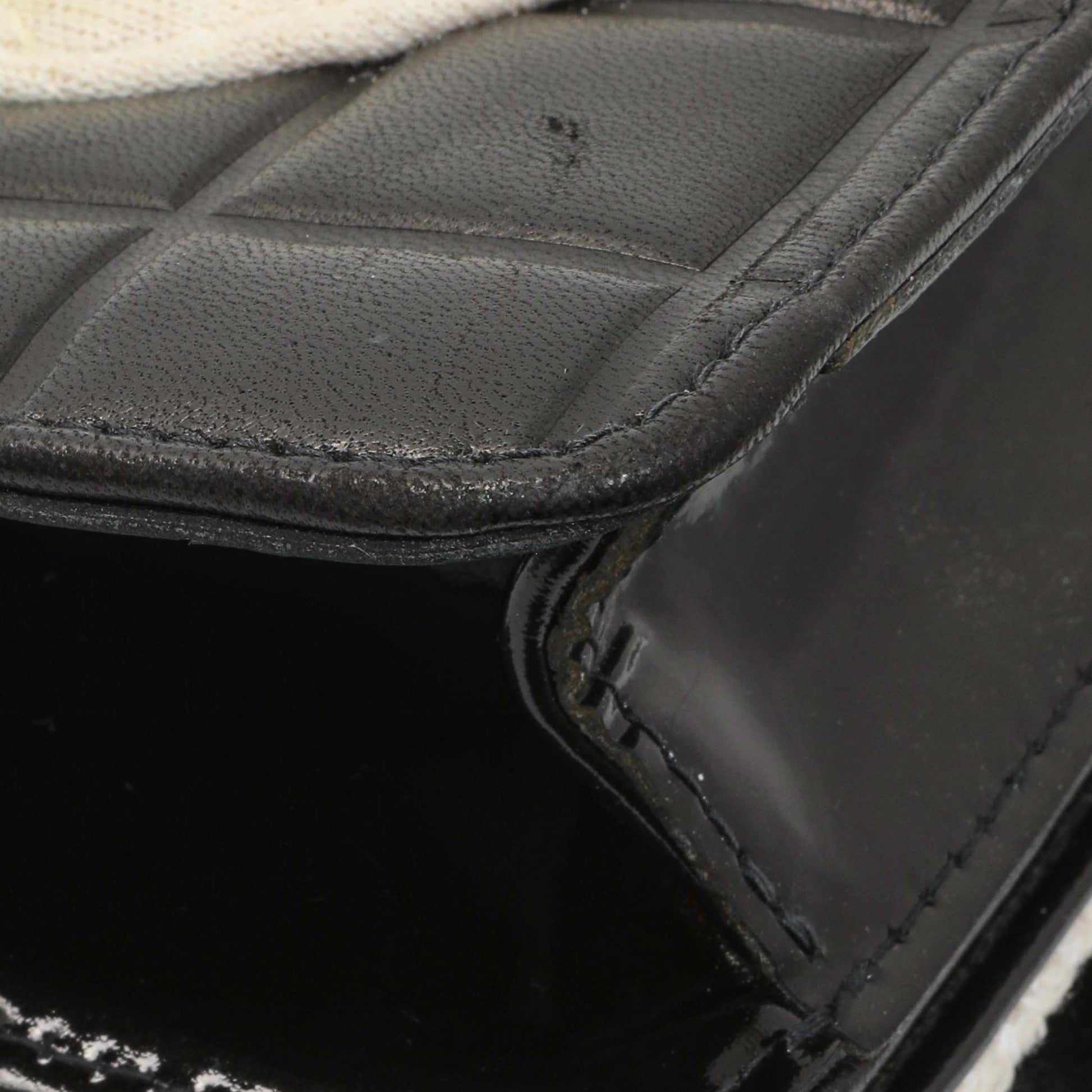 Exclusive Chanel Tweed Lambskin Camellia Pearl Chain Flap — Lifestyle View