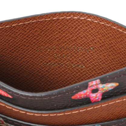 Exclusive Louis Vuitton Monogram Chocolate Donut Double Cardholder — Detail View