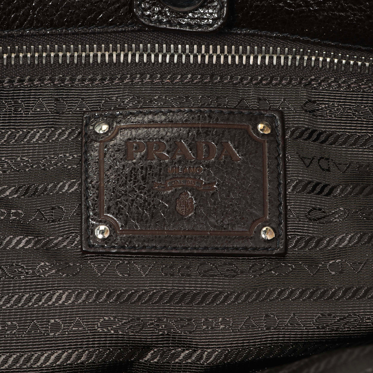Exclusive Prada Ebano Cervo Lux Chain Shoulder Bag — Alternate View 9