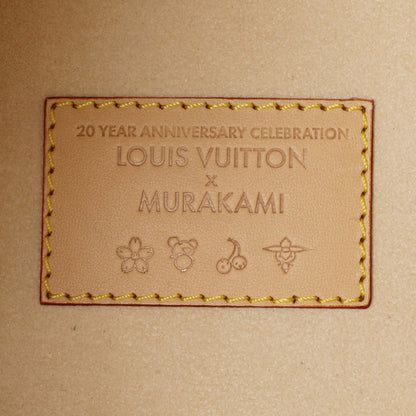 Exclusive Louis Vuitton X Takashi Murakami White Monogram Multicolor All BB — Detail View