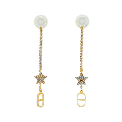 Exclusive Christian Dior Tribales Drop Earrings — Front View