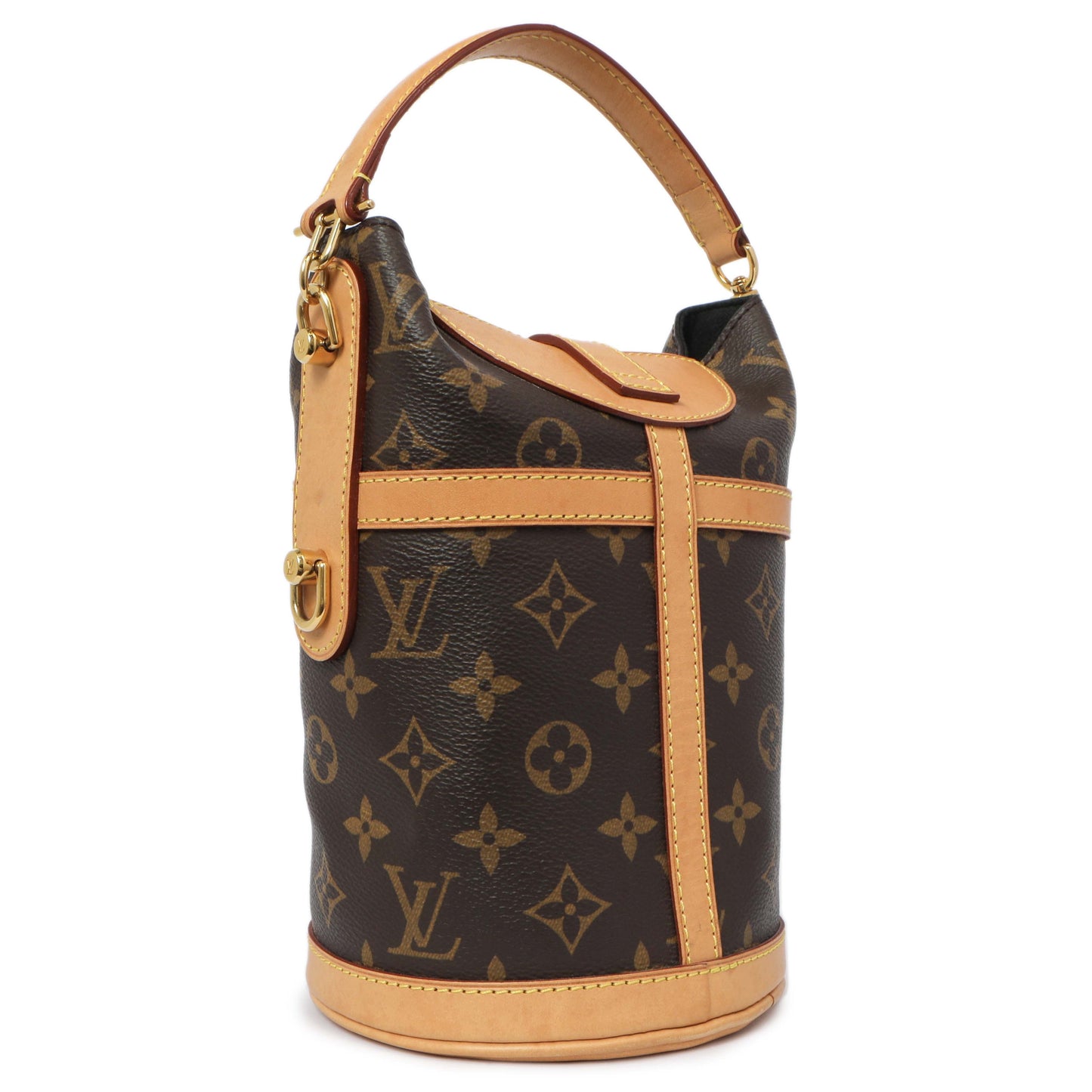 Exclusive Louis Vuitton Monogram Duffle Bag — Side View