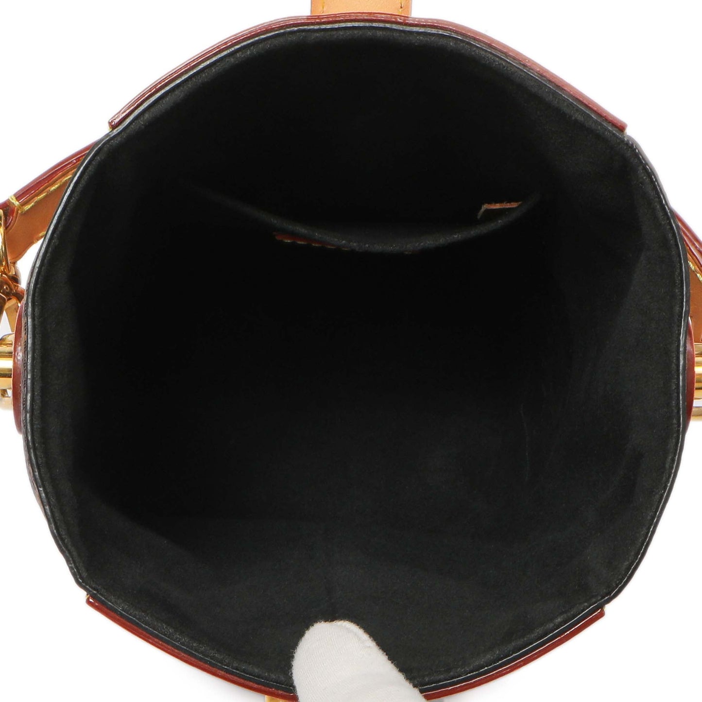 Exclusive Louis Vuitton Monogram Duffle Bag — Top View