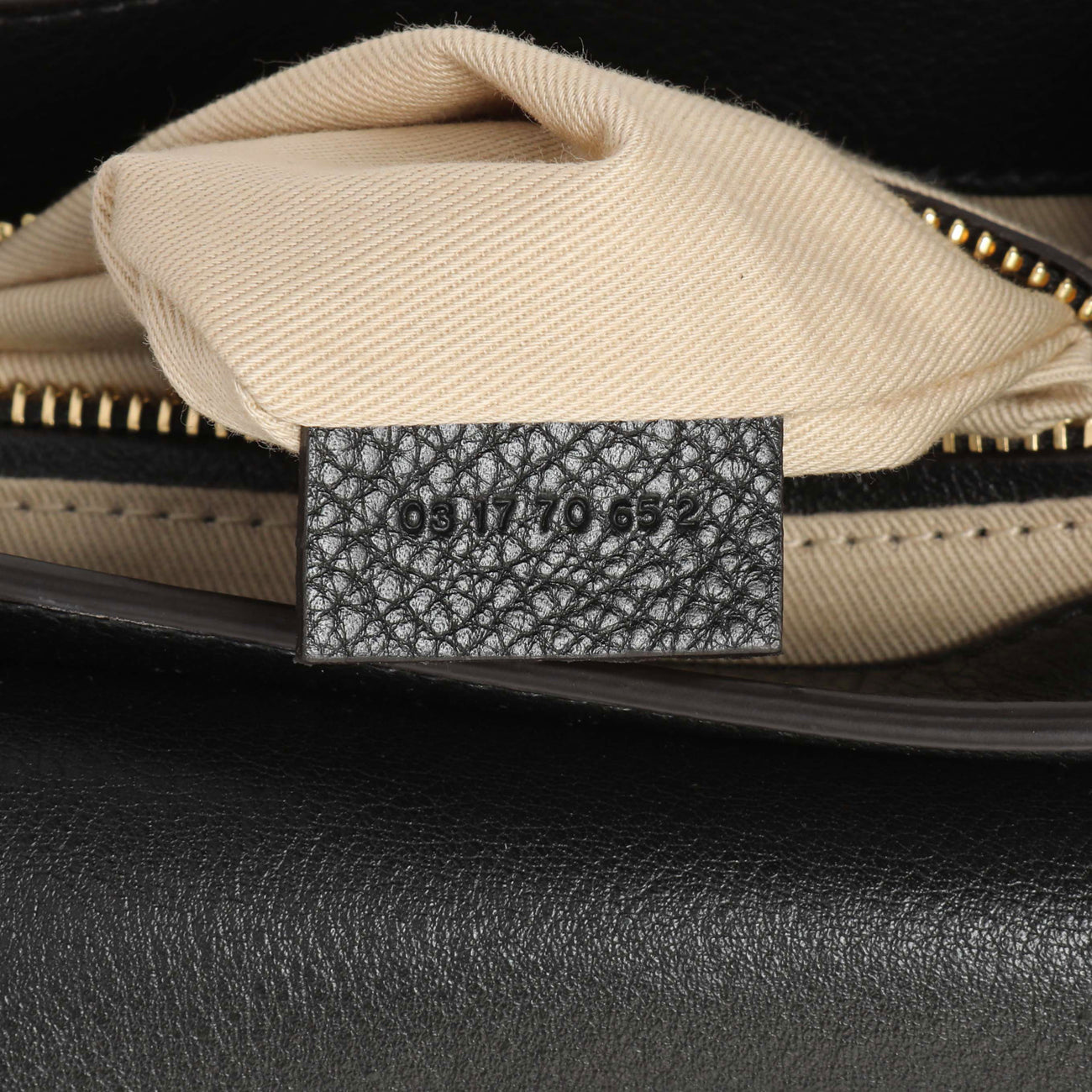 Exclusive Chloe Black Suede Calfskin Small Faye Backpack — Lifestyle View