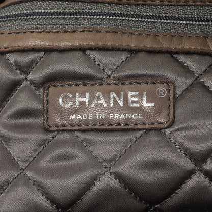 Exclusive Chanel Black Lambskin Timeless Sharpei Tote — Alternate View 9