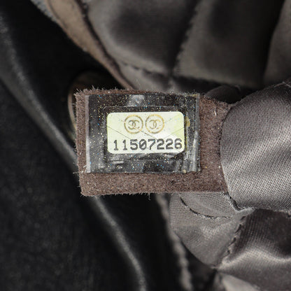 Exclusive Chanel Black Lambskin Timeless Sharpei Tote — Alternate View 10