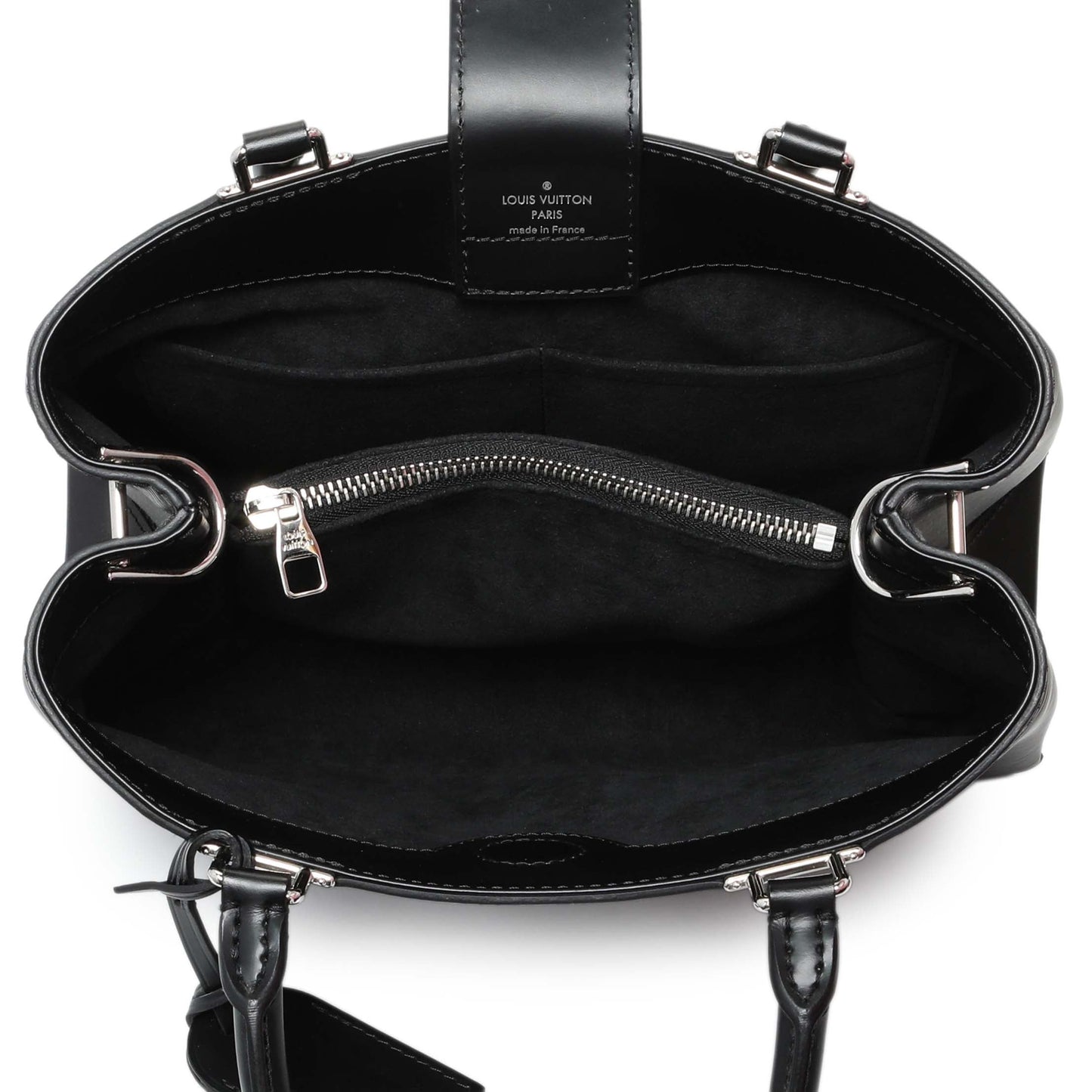 Exclusive Louis Vuitton Black Epi Kleber PM — Alternate View 8