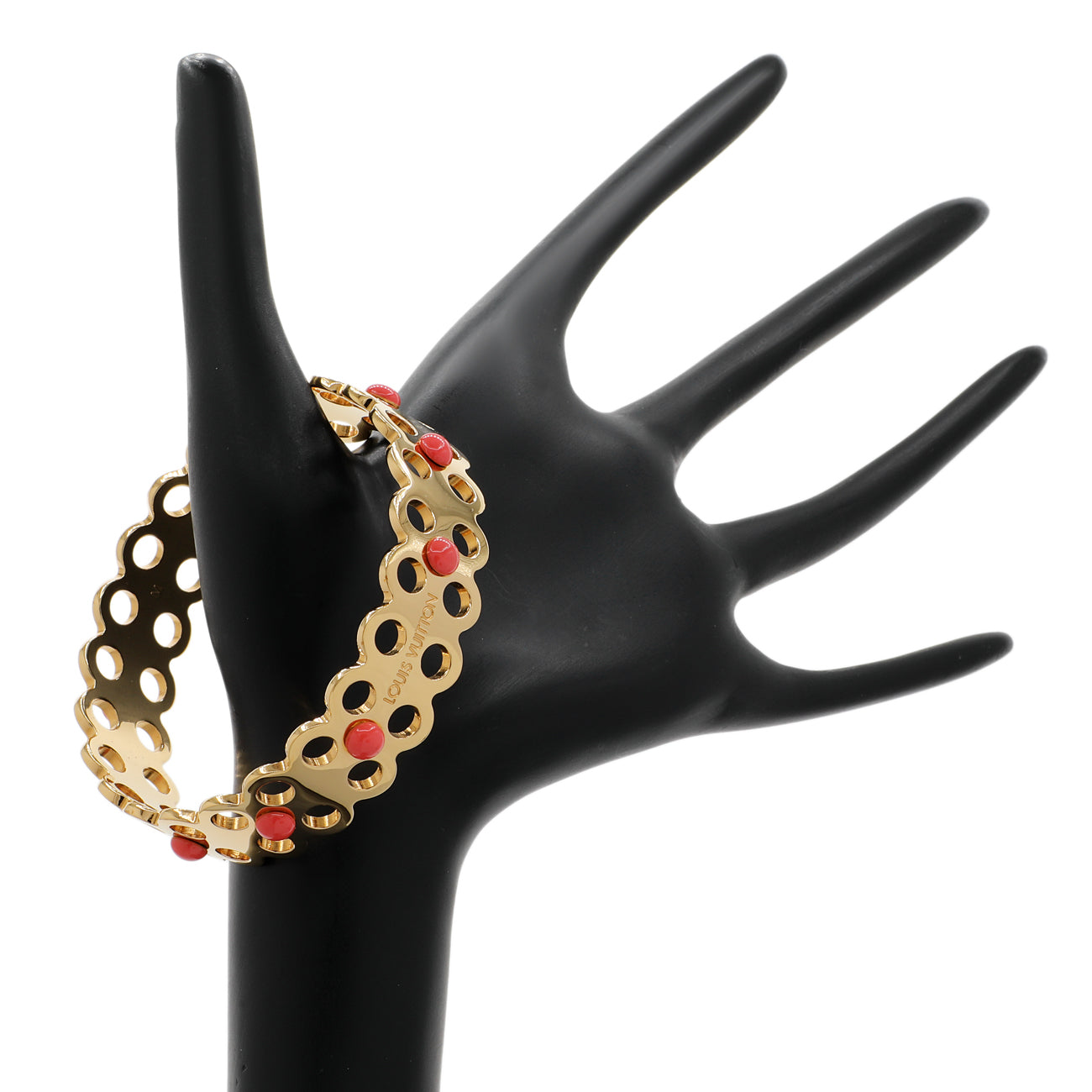 Exclusive Louis Vuitton Hide and Seek Bracelet — Back View