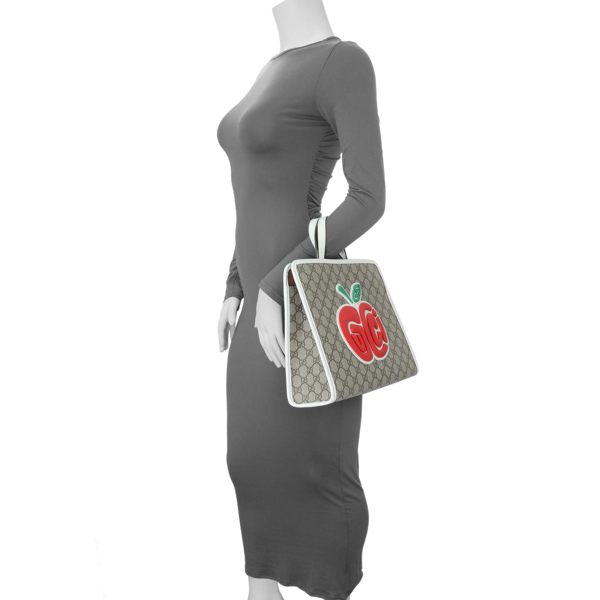 Exclusive Gucci GG Supreme Monogram Children's Tote — Alternate View 11