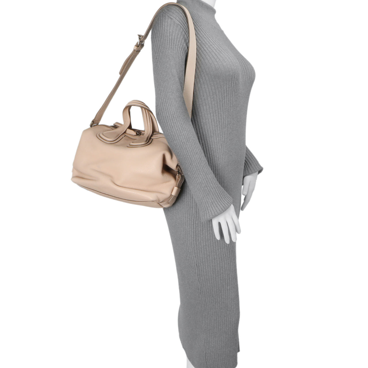 Exclusive Givenchy Beige Calfskin Small Nightingale — Alternate View 11