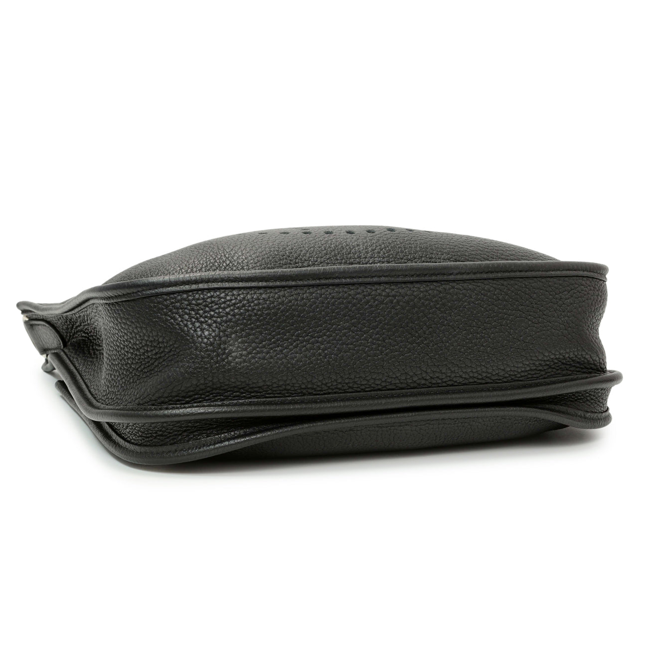 Exclusive Hermes Black Clemence Evelyne III PM — Back View