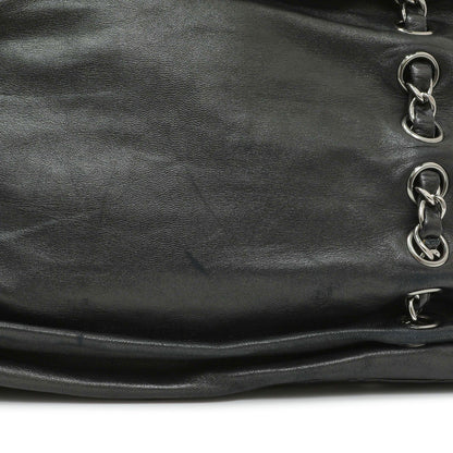 Exclusive Chanel Black Lambskin Timeless Sharpei Tote — Alternate View 11