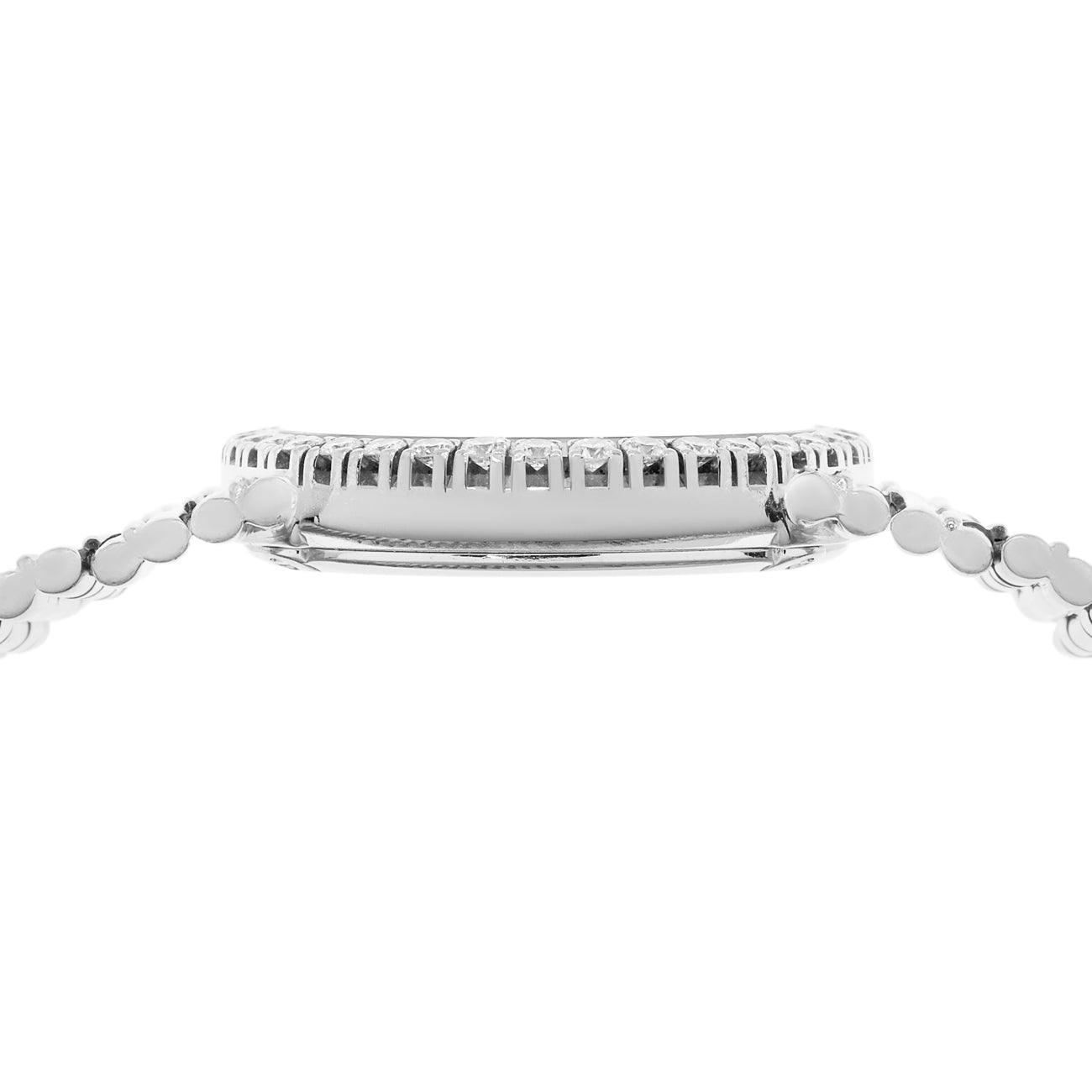 Exclusive Piaget 18K White Gold Pave Diamond 9706 — Back View