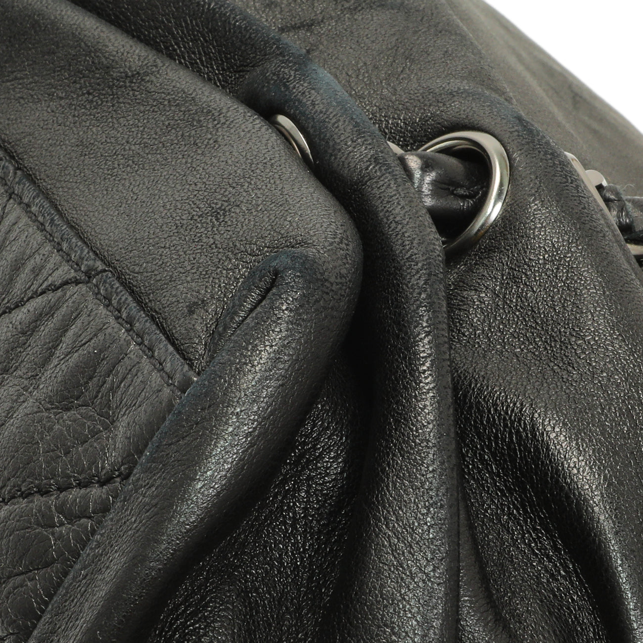 Exclusive Chanel Black Lambskin Timeless Sharpei Tote — Alternate View 7