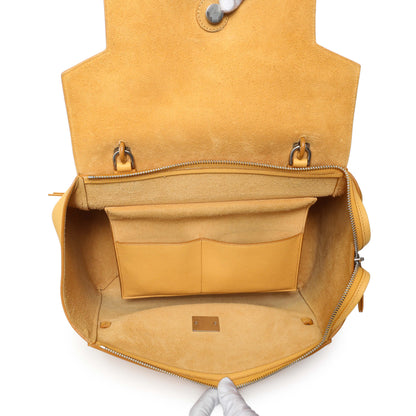 Exclusive Celine Yellow Grained Calfskin Mini Belt Bag — Alternate View 8