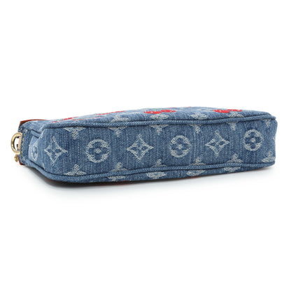 Exclusive Louis Vuitton X Takashi Murakami Cherry Pochette Accessories — Back View