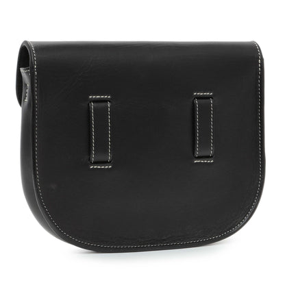 Exclusive Celine Black Smooth Calfskin Mini Symmetrical Bag — Side View
