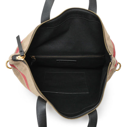 Exclusive Burberry Armley Folding Messenger — Top View