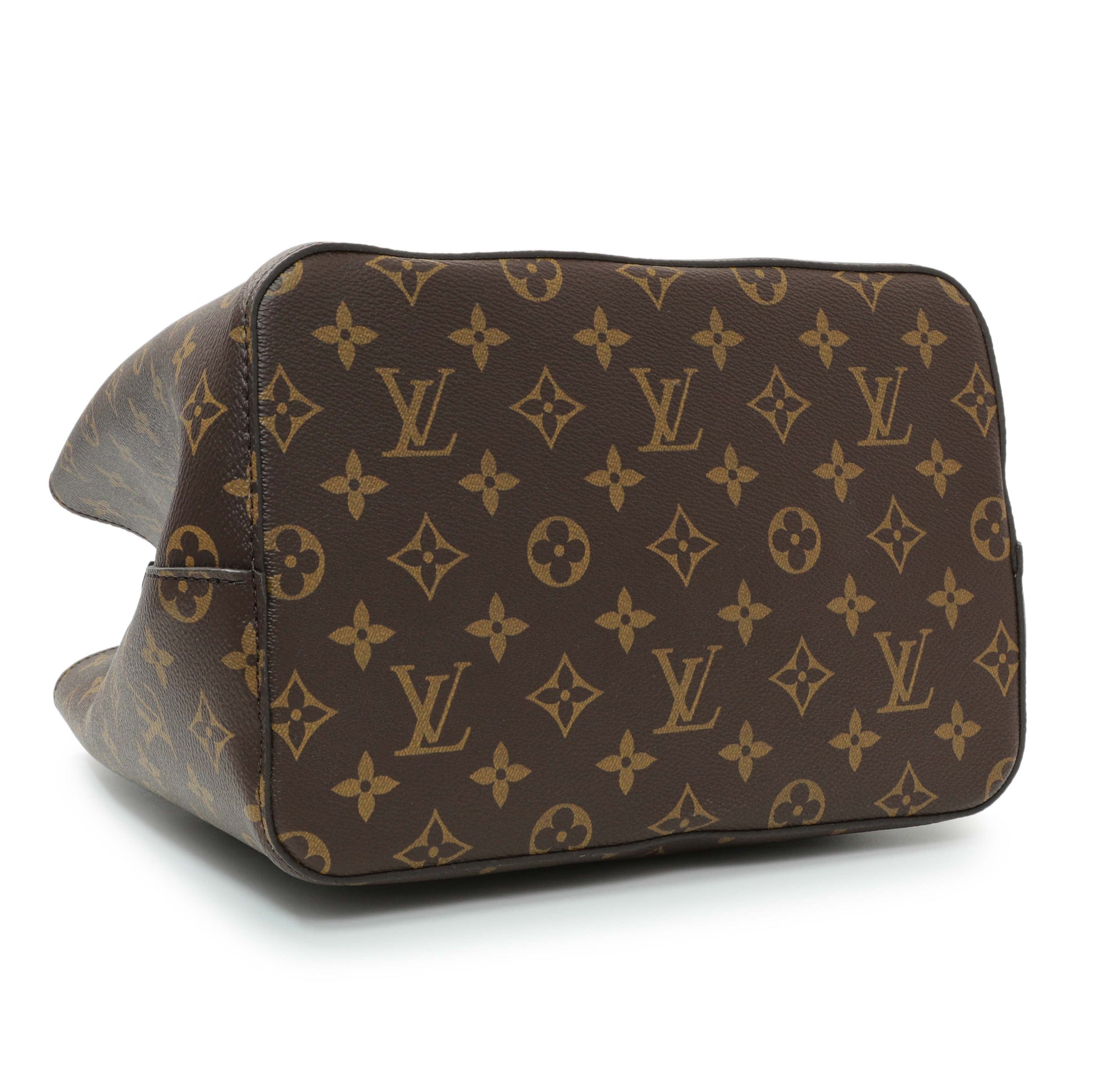Exclusive Louis Vuitton Rose Poudre Monogram Neonoe MM — Back View