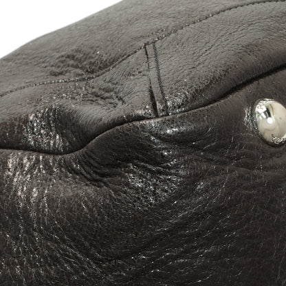 Exclusive Prada Ebano Cervo Lux Chain Shoulder Bag — Lifestyle View