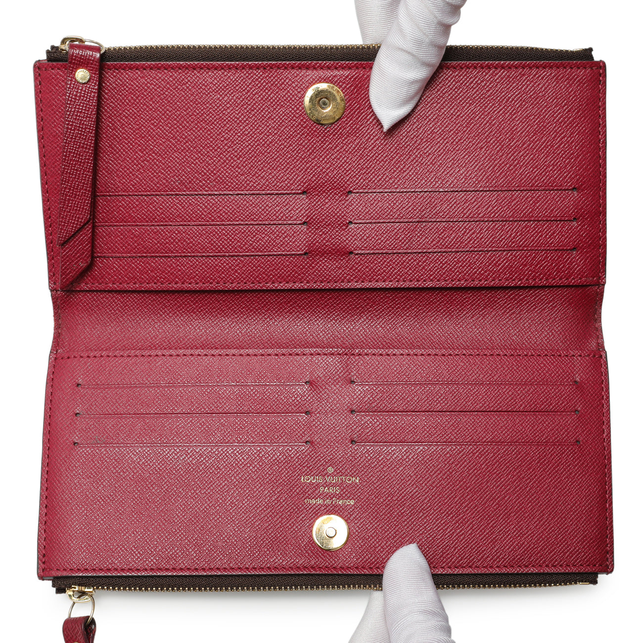 Exclusive Louis Vuitton Monogram Adele Wallet — Top View
