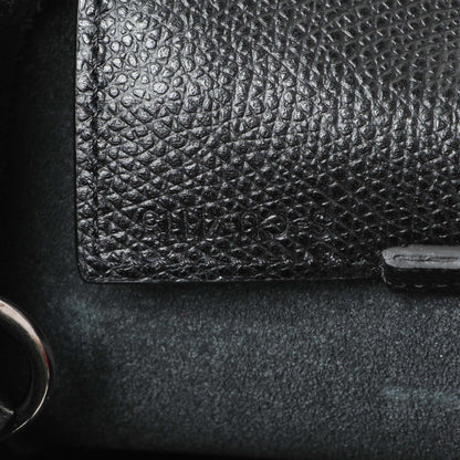 Exclusive Celine Black Grained Calfskin Small Vertical Cabas — Alternate View 10