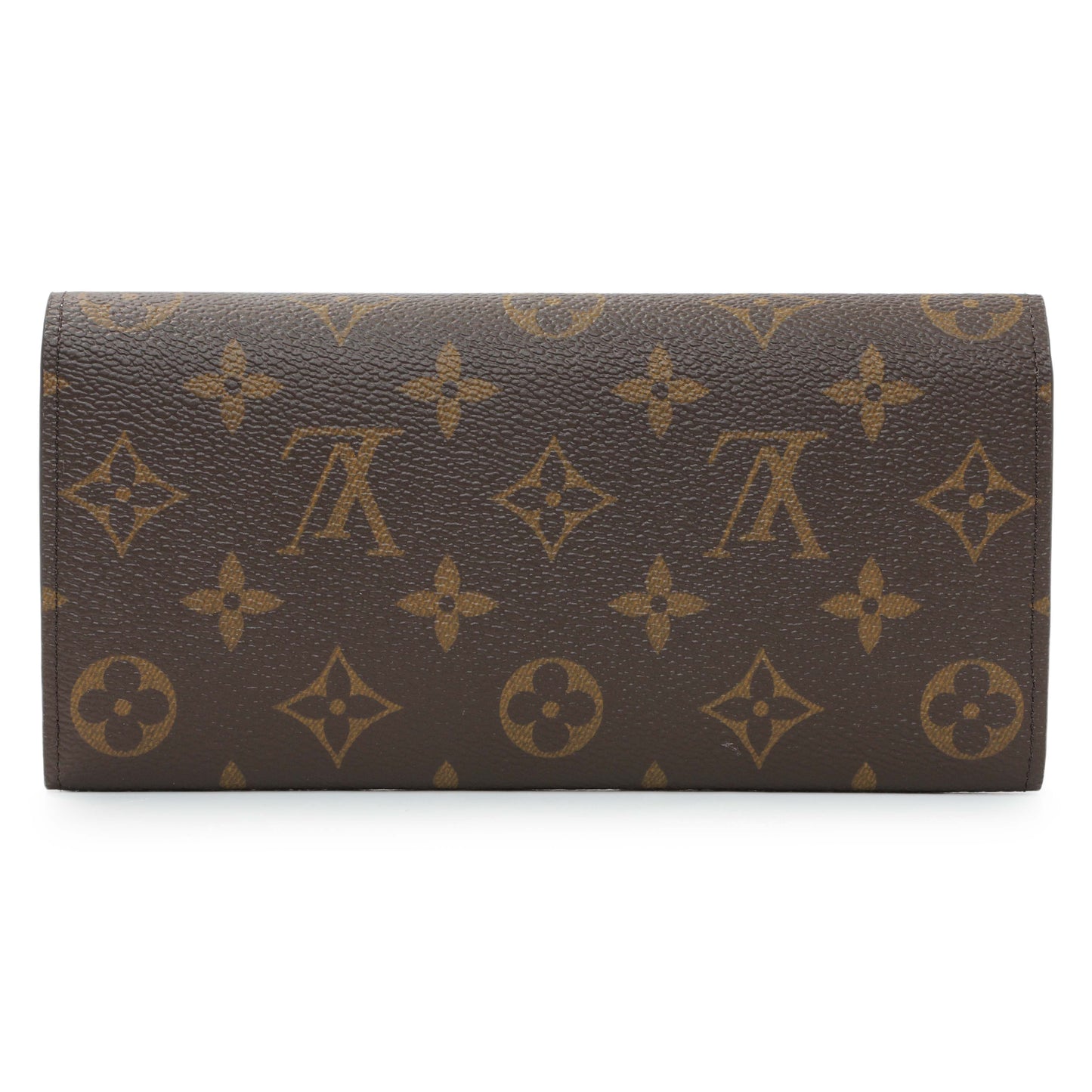 Exclusive Louis Vuitton Rose Ballerine Monogram Emilie Wallet — Side View