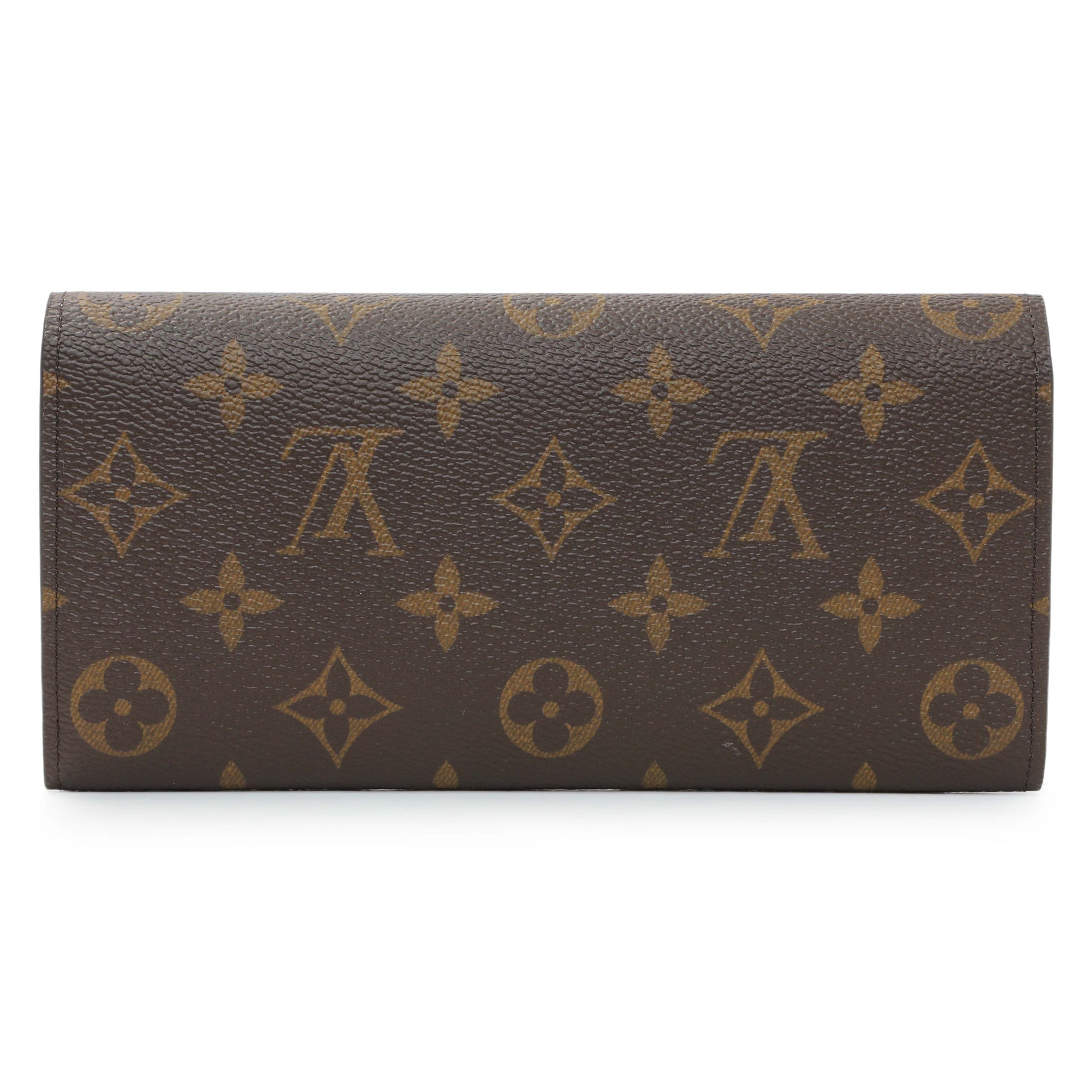 Exclusive Louis Vuitton Rose Ballerine Monogram Emilie Wallet — Side View
