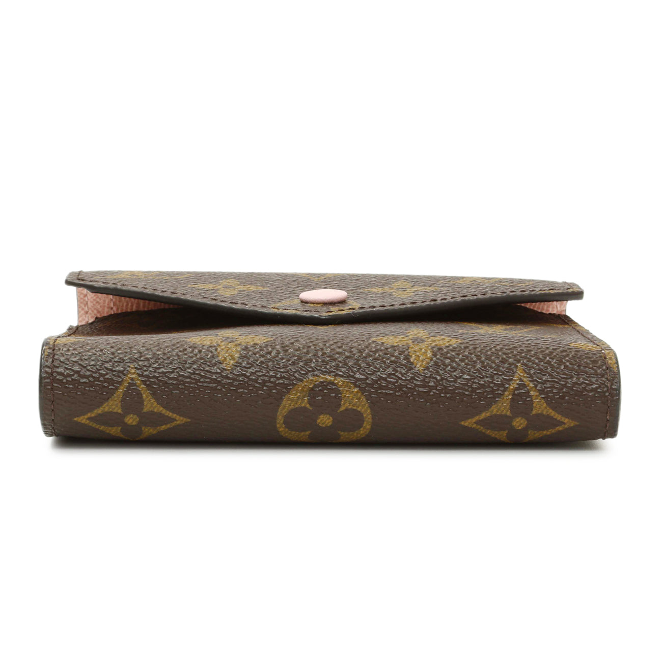 Exclusive Louis Vuitton Rose Ballerine Monogram Victorine Wallet — Back View