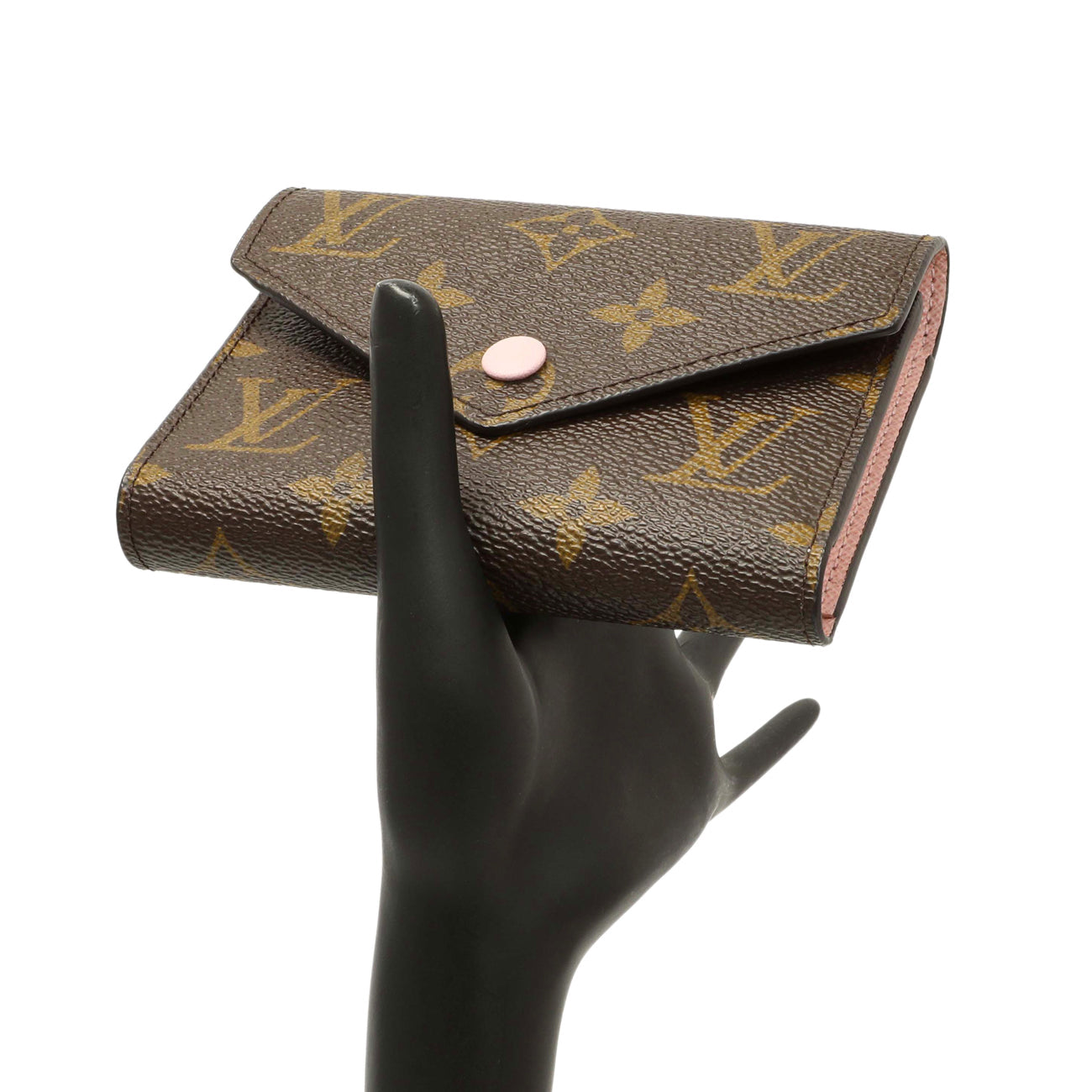 Exclusive Louis Vuitton Rose Ballerine Monogram Victorine Wallet — Alternate View 7