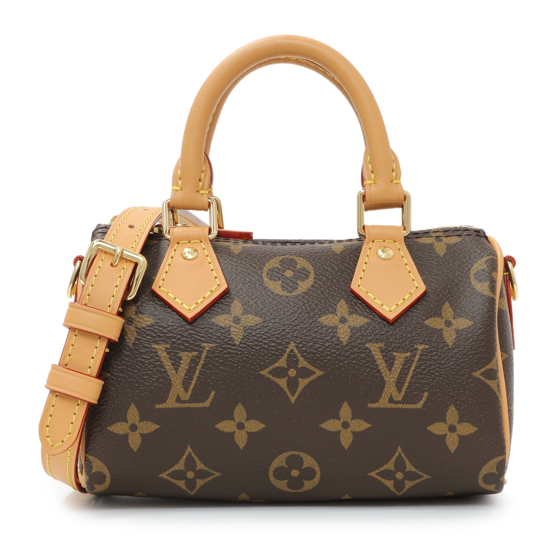 Exclusive Louis Vuitton Monogram Nano Speedy — Front View