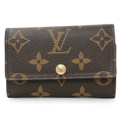 Exclusive Louis Vuitton Monogram 6 Key Holder — Front View