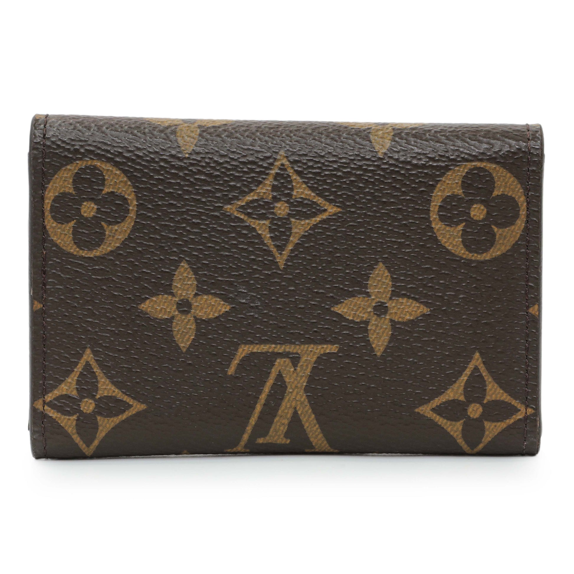 Exclusive Louis Vuitton Monogram 6 Key Holder — Side View