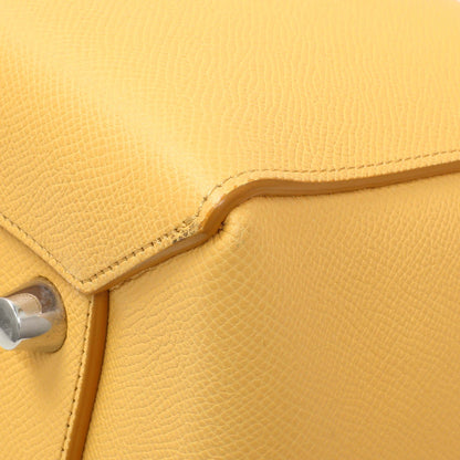 Exclusive Celine Yellow Grained Calfskin Mini Belt Bag — Alternate View 7