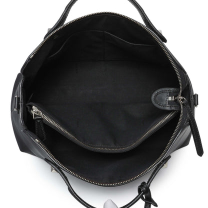 Exclusive Fendi Black Vitello Dolce By The Way Boston Bag — Top View