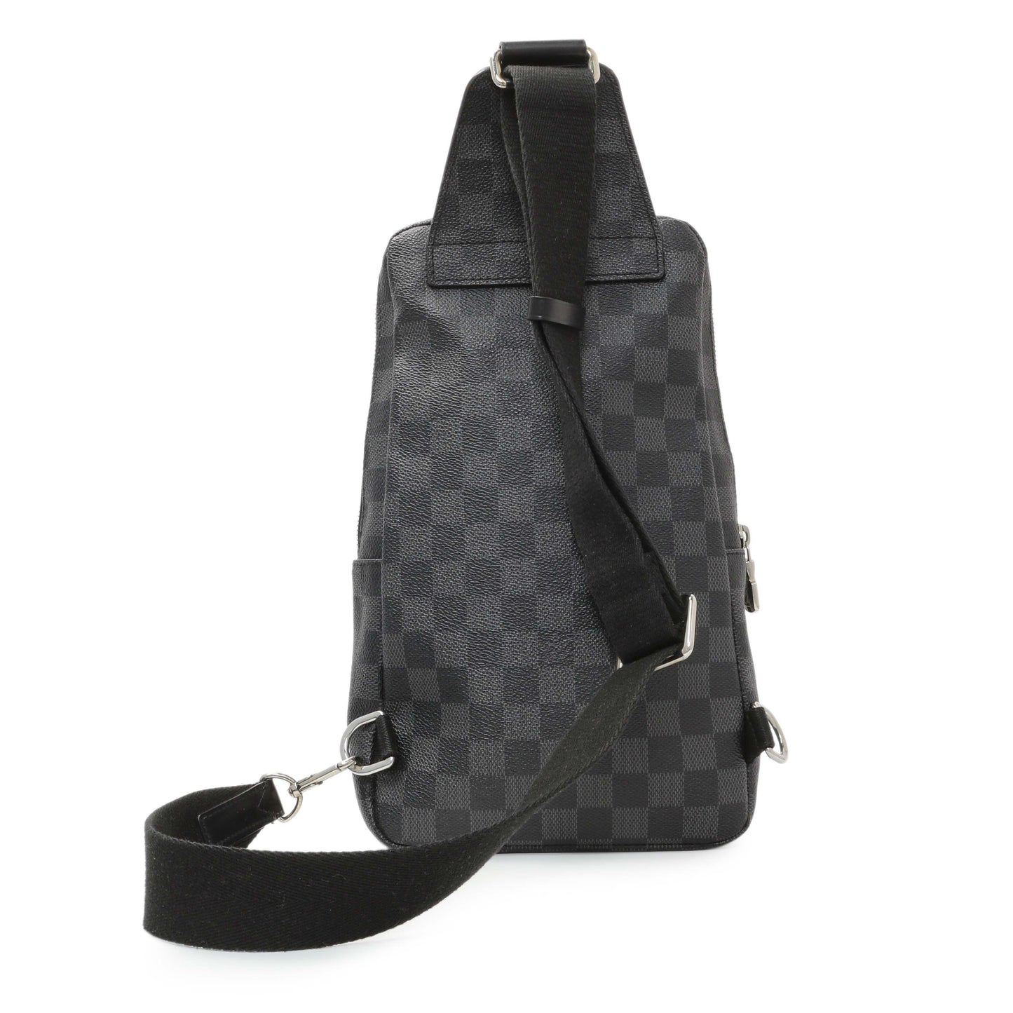 Exclusive Louis Vuitton Damier Graphite Avenue Sling — Side View