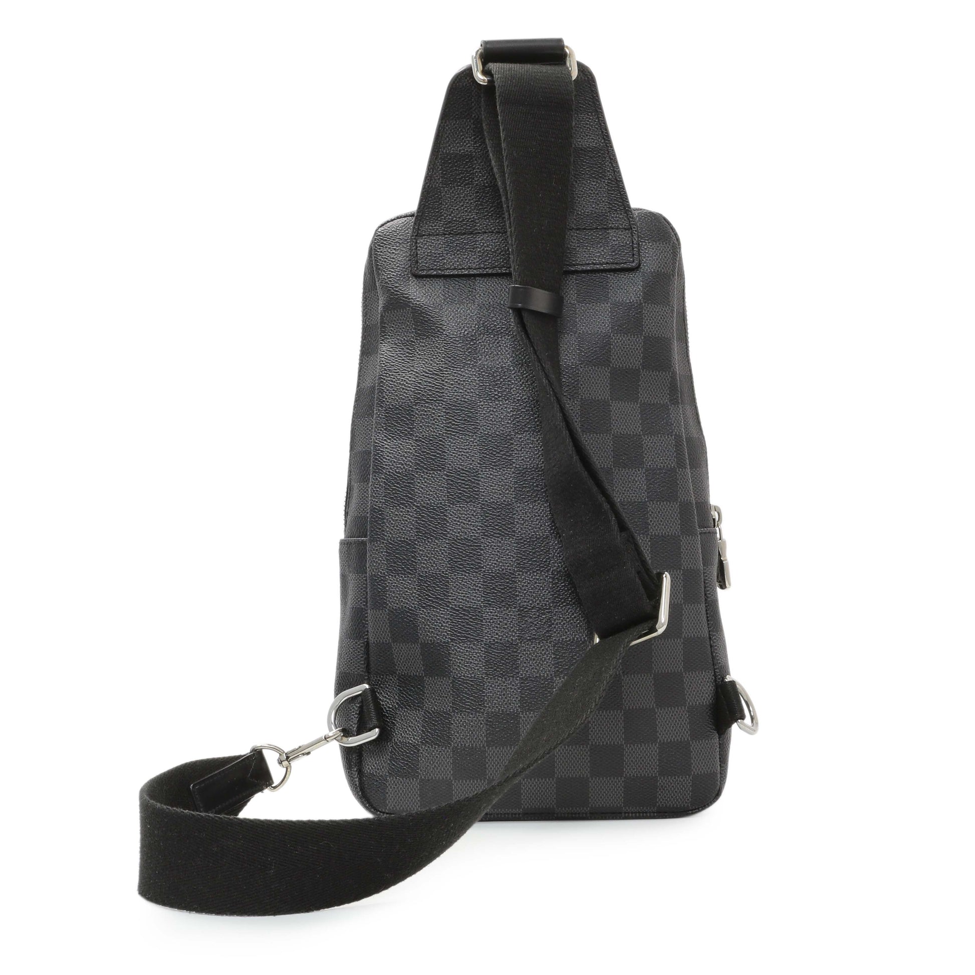 Exclusive Louis Vuitton Damier Graphite Avenue Sling — Side View
