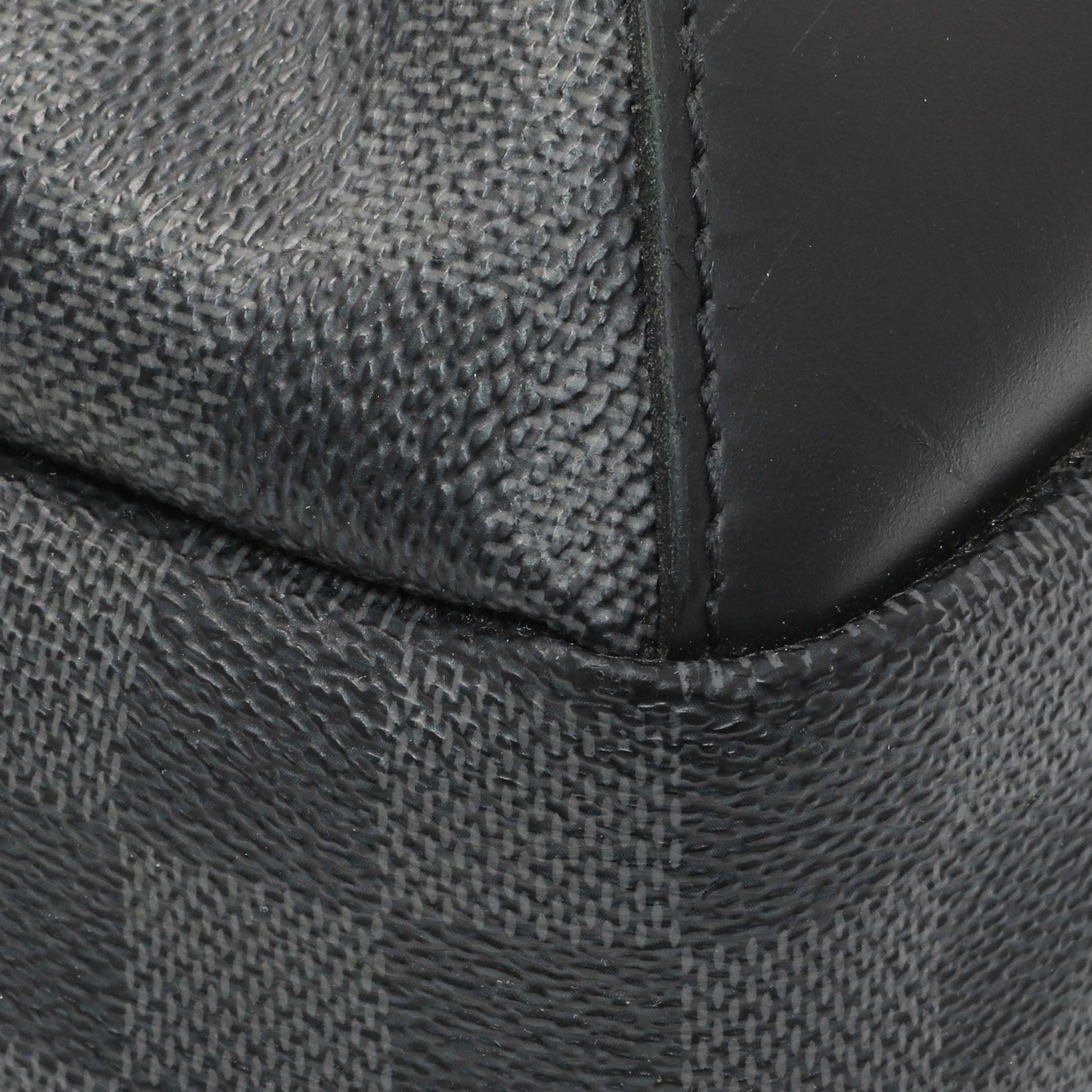 Exclusive Louis Vuitton Damier Graphite Avenue Sling — Top View